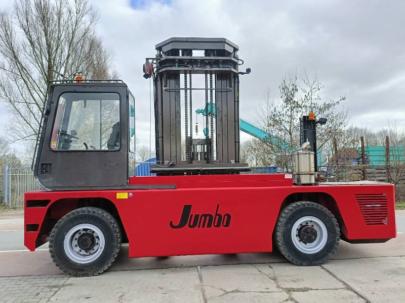 Jumbo J/SH 120/14/75 zijlader side forklift stapler 12 T - Бочен утоварувач: слика 1 Jumbo J/SH 120/14/75 zijlader side forklift stapler 12 T - Бочен утоварувач: слика 1