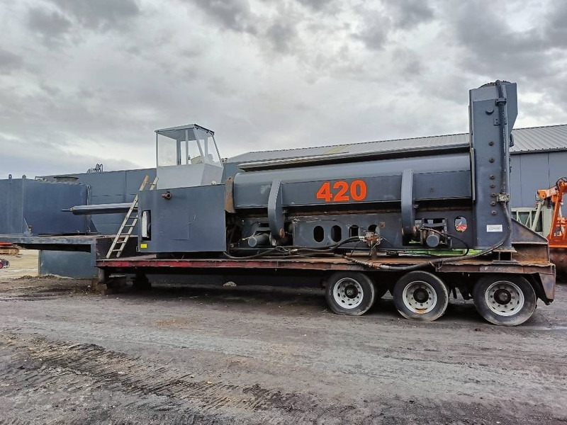 Земјоделска машина Lefort 420 500 shear baler Schere Konkeror Konqueror: слика 15