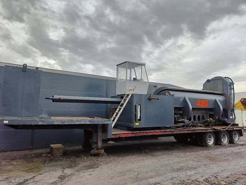 Земјоделска машина Lefort 420 500 shear baler Schere Konkeror Konqueror: слика 12