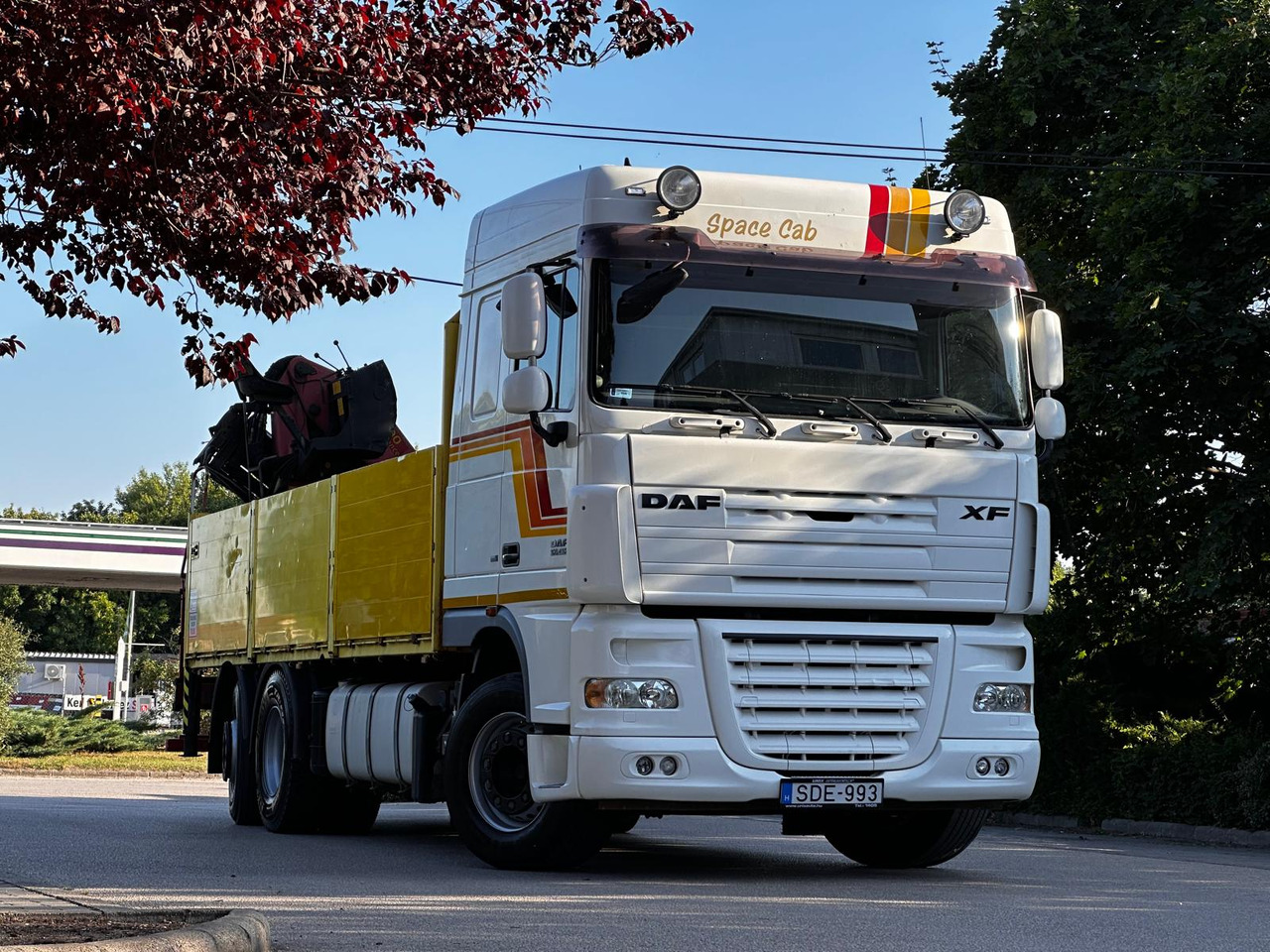 DAF Xf 105.410 Manual 6x2 Palfinger Pk18500 EXCELENT - Камион со кран: слика 1 DAF Xf 105.410 Manual 6x2 Palfinger Pk18500 EXCELENT - Камион со кран: слика 1