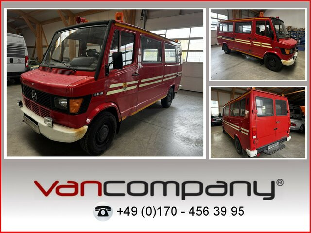 MERCEDES-BENZ T1 310 D Bremer Kombi Feuerwehr1. Hand... - Минибус, Патничко комбе: слика 1 MERCEDES-BENZ T1 310 D Bremer Kombi Feuerwehr1. Hand... - Минибус, Патничко комбе: слика 1