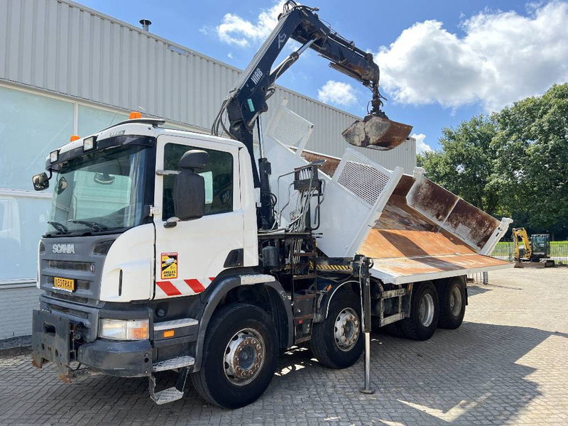Scania P 400 8X4 KIPPER 2010 + HIAB Crane EURO 5 - Кипер, Камион со кран: слика 4 Scania P 400 8X4 KIPPER 2010 + HIAB Crane EURO 5 - Кипер, Камион со кран: слика 4