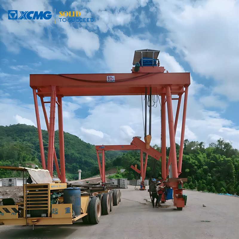 XCMG Double girder tyre gantry crane - Покретен кран: слика 1 XCMG Double girder tyre gantry crane - Покретен кран: слика 1