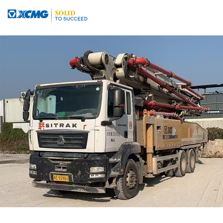 XCMG Manufacturer China Concrete Pump Truck HB52V 52m Used Cement Pump Truck Price For Sale - Камион со бетонска пумпа: слика 1 XCMG Manufacturer China Concrete Pump Truck HB52V 52m Used Cement Pump Truck Price For Sale - Камион со бетонска пумпа: слика 1