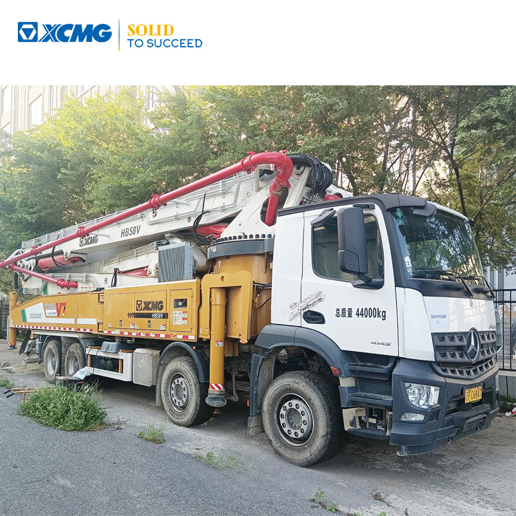 XCMG Official Used Concrete Pump Truck 58m HB58V Concrete Pump Machine For Sale - Камион со бетонска пумпа: слика 1 XCMG Official Used Concrete Pump Truck 58m HB58V Concrete Pump Machine For Sale - Камион со бетонска пумпа: слика 1