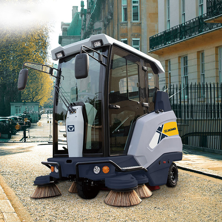 XCMG Official XGHD160ASAC Road Street Sweeper Truck Ride On Floor Sweeper - Индустриска машина за метење: слика 2 XCMG Official XGHD160ASAC Road Street Sweeper Truck Ride On Floor Sweeper - Индустриска машина за метење: слика 2