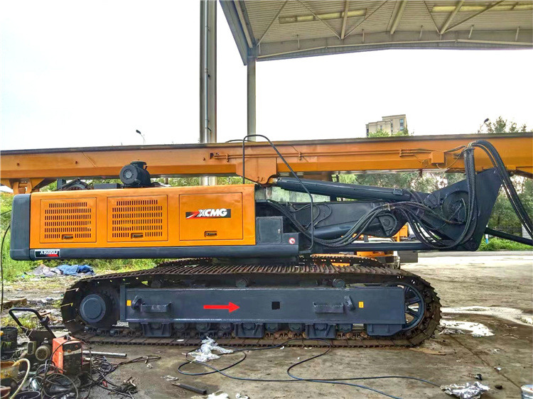 Машина за бушење XCMG Official Xr220d 2017 Year Small Track Drilling Rig Used Hydraulic Rotary Drill Rig Price: слика 6
