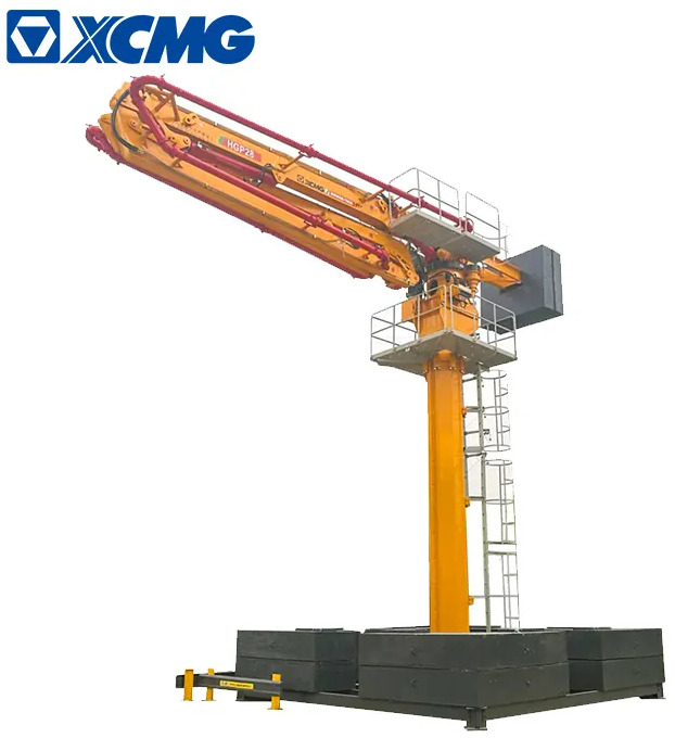 XCMG Schwing Concrete Distributor HGP32 High Efficiency 22kw 32m Hydraulic Spider Concrete Placing Boom Made in China - Стационарна бетонска пумпа: слика 1 XCMG Schwing Concrete Distributor HGP32 High Efficiency 22kw 32m Hydraulic Spider Concrete Placing Boom Made in China - Стационарна бетонска пумпа: слика 1