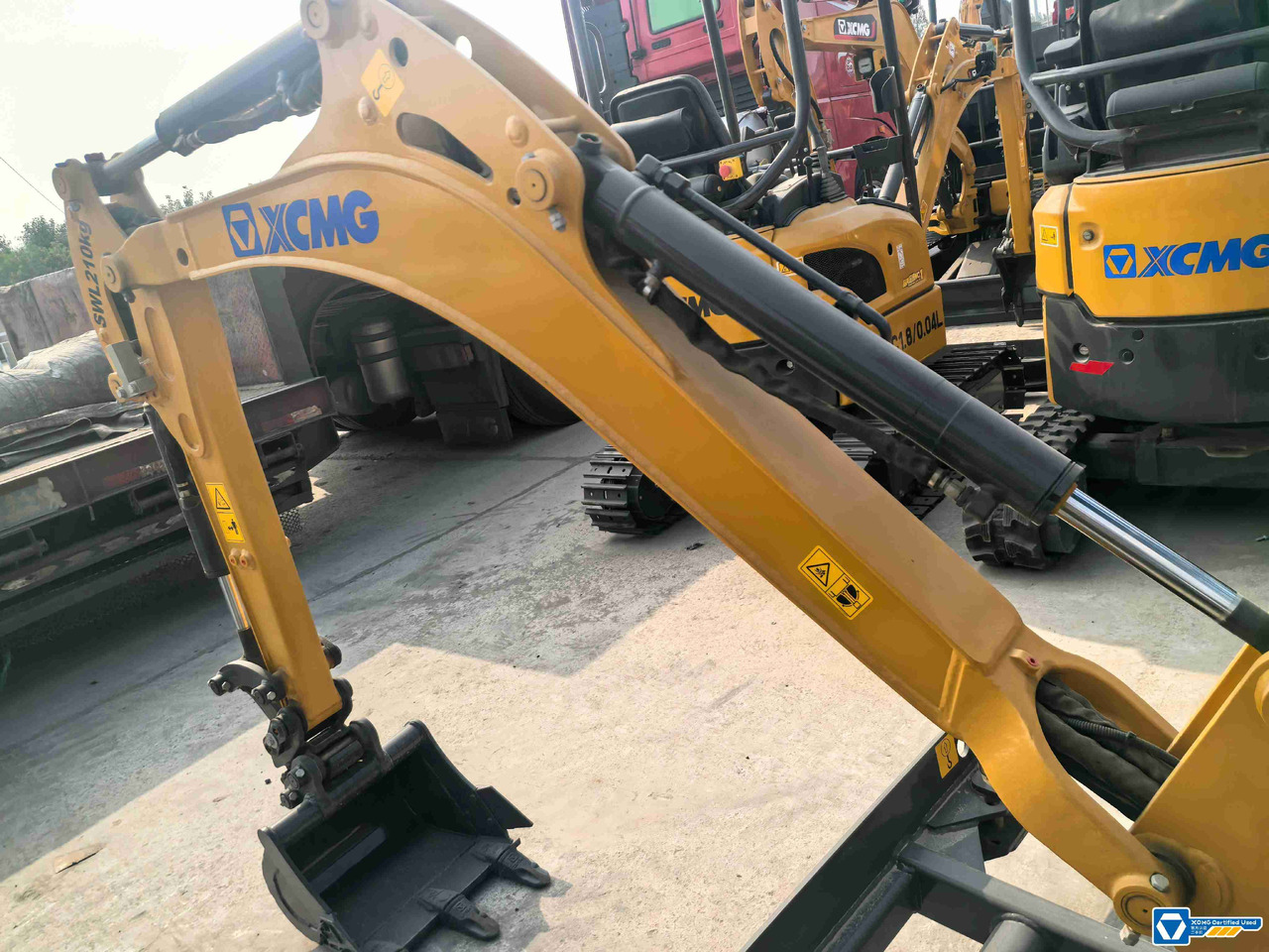Багер гасеничар XCMG official used mini 1.7ton crawler excavator XE17U 2022: слика 9