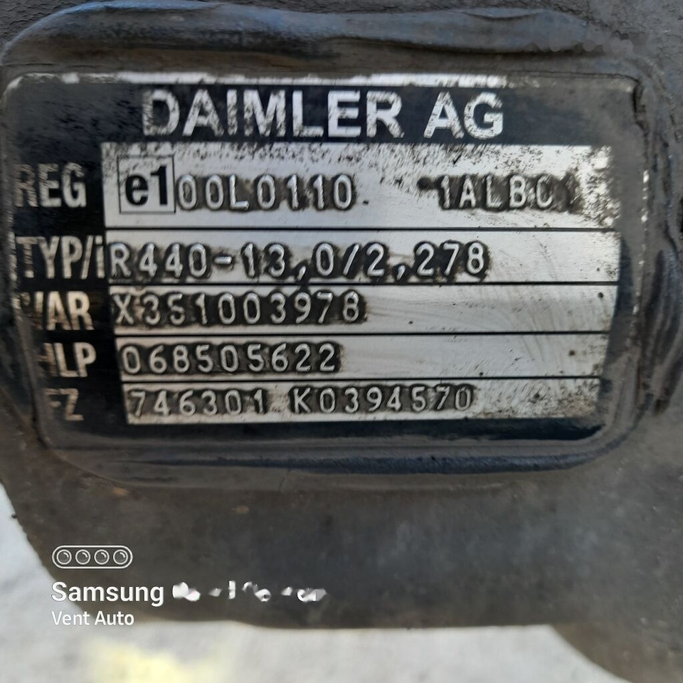 Mercedes-Benz ACTROS MP5 A9603510714 Mercedes-Benz ACTROS MP5 A9603510714 truck - Задна оска за Камион: слика 5 Mercedes-Benz ACTROS MP5 A9603510714 Mercedes-Benz ACTROS MP5 A9603510714 truck - Задна оска за Камион: слика 5