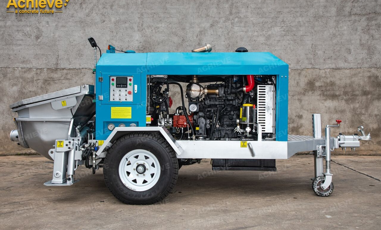 ACHIEVE New AP300-TDE European Version 【ACHIEVE】100% BRAND NEW !!! - Стационарна бетонска пумпа: слика 3 ACHIEVE New AP300-TDE European Version 【ACHIEVE】100% BRAND NEW !!! - Стационарна бетонска пумпа: слика 3