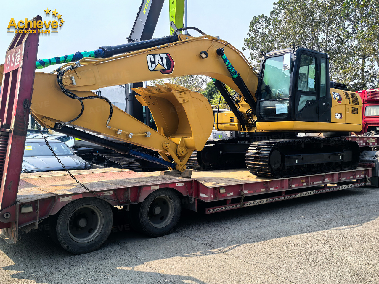 Багер гасеничар CATERPILLAR Caterpillar's new classic CAT® 320 GX hydraulic excavator 3571h 2021 0.93 m³ 110/2000 kw/rpm Cat® C4.4 390 L 【ACHIEVE】 TOP CONDITION!!!: слика 9