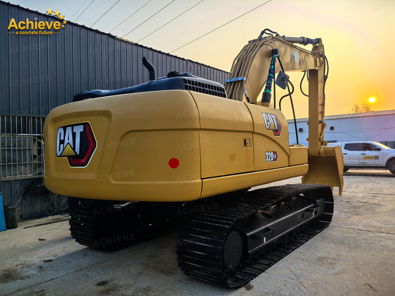 Багер гасеничар CATERPILLAR Caterpillar's new classic CAT® 320 GX hydraulic excavator 3571h 2021 0.93 m³ 110/2000 kw/rpm Cat® C4.4 390 L 【ACHIEVE】 TOP CONDITION!!!: слика 6
