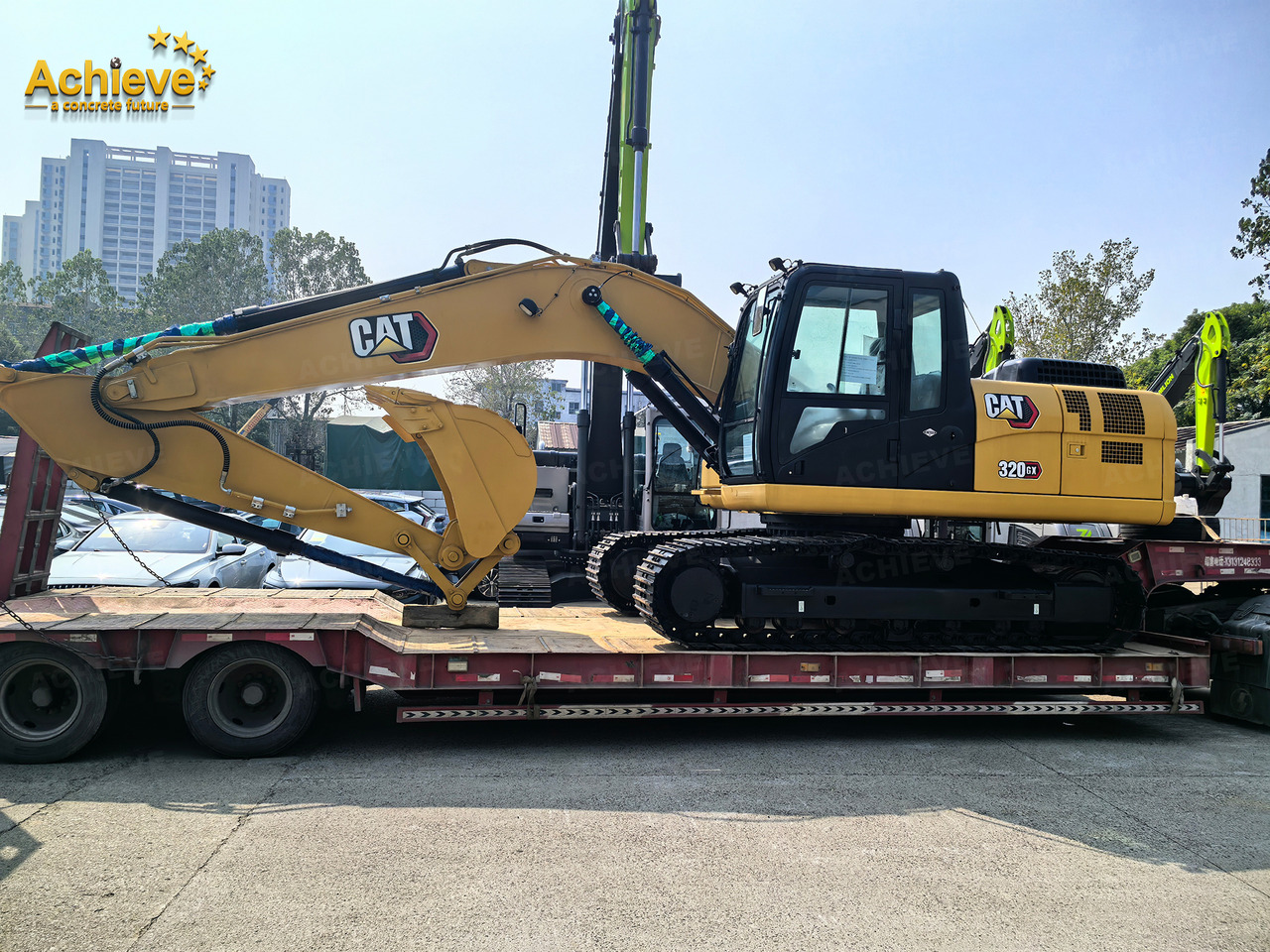 Багер гасеничар CATERPILLAR Caterpillar's new classic CAT® 320 GX hydraulic excavator 3571h 2021 0.93 m³ 110/2000 kw/rpm Cat® C4.4 390 L 【ACHIEVE】 TOP CONDITION!!!: слика 8