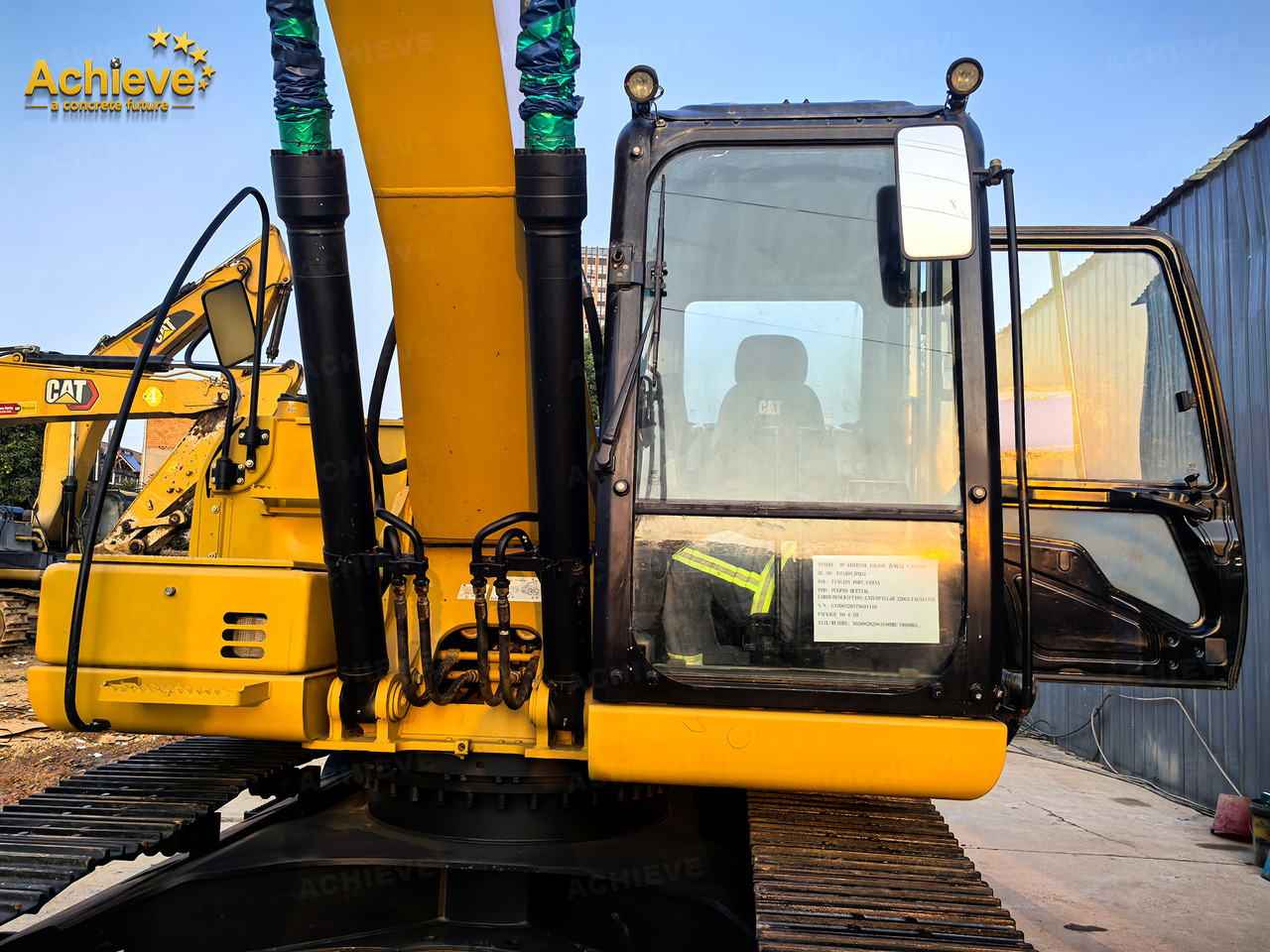 Багер гасеничар CATERPILLAR Caterpillar's new classic CAT® 320 GX hydraulic excavator 3571h 2021 0.93 m³ 110/2000 kw/rpm Cat® C4.4 390 L 【ACHIEVE】 TOP CONDITION!!!: слика 10