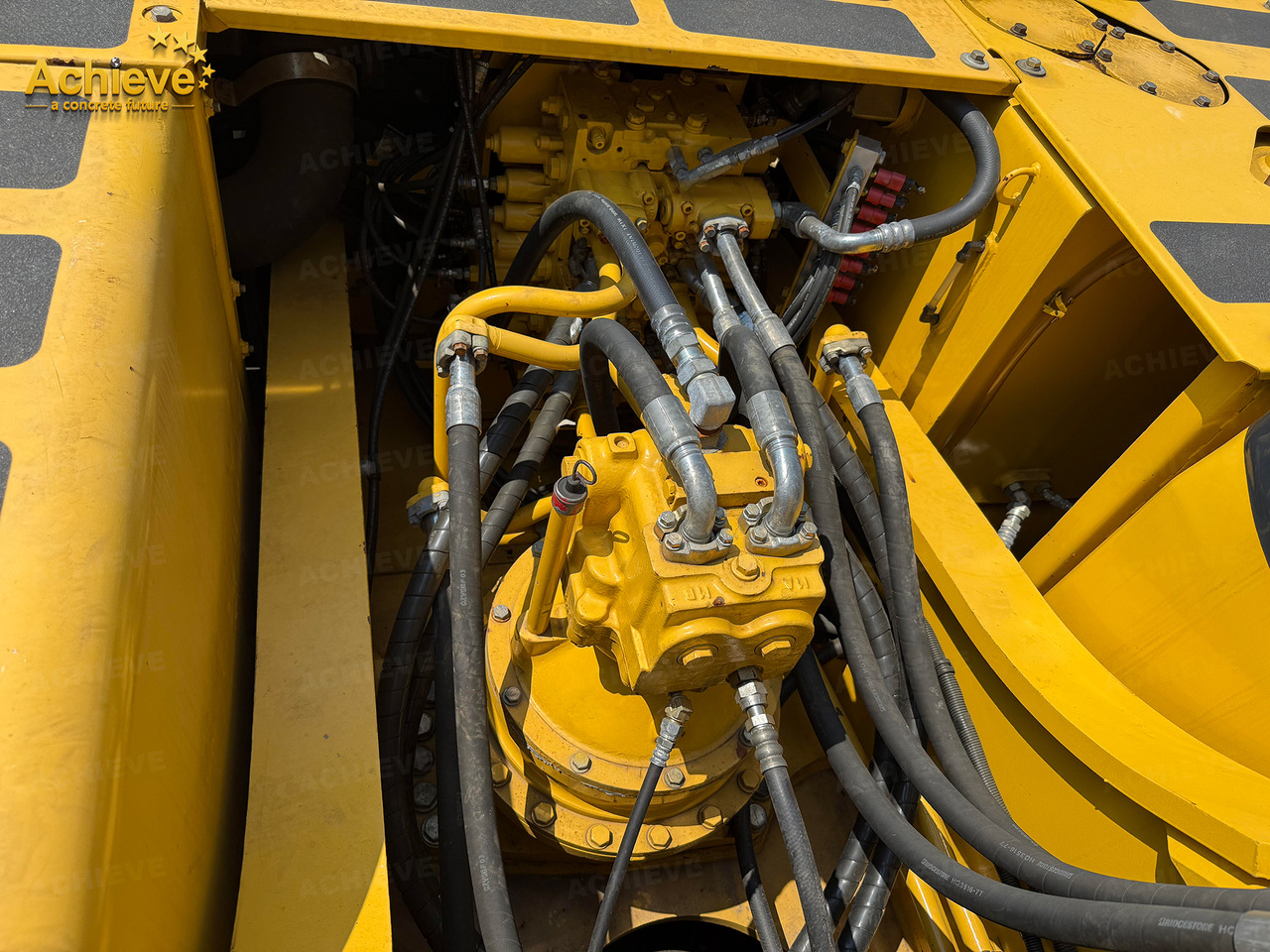 Багер гасеничар KOMATSU Remanufactured Komatsu PC360-7 excavator 1.6 m³  180/1900 kw/rpm  33000 kg  7380 mm  227 kN  Komatsu SAA6D114E  605 L【ACHIEVE】 TOP CONDITION!!!: слика 31