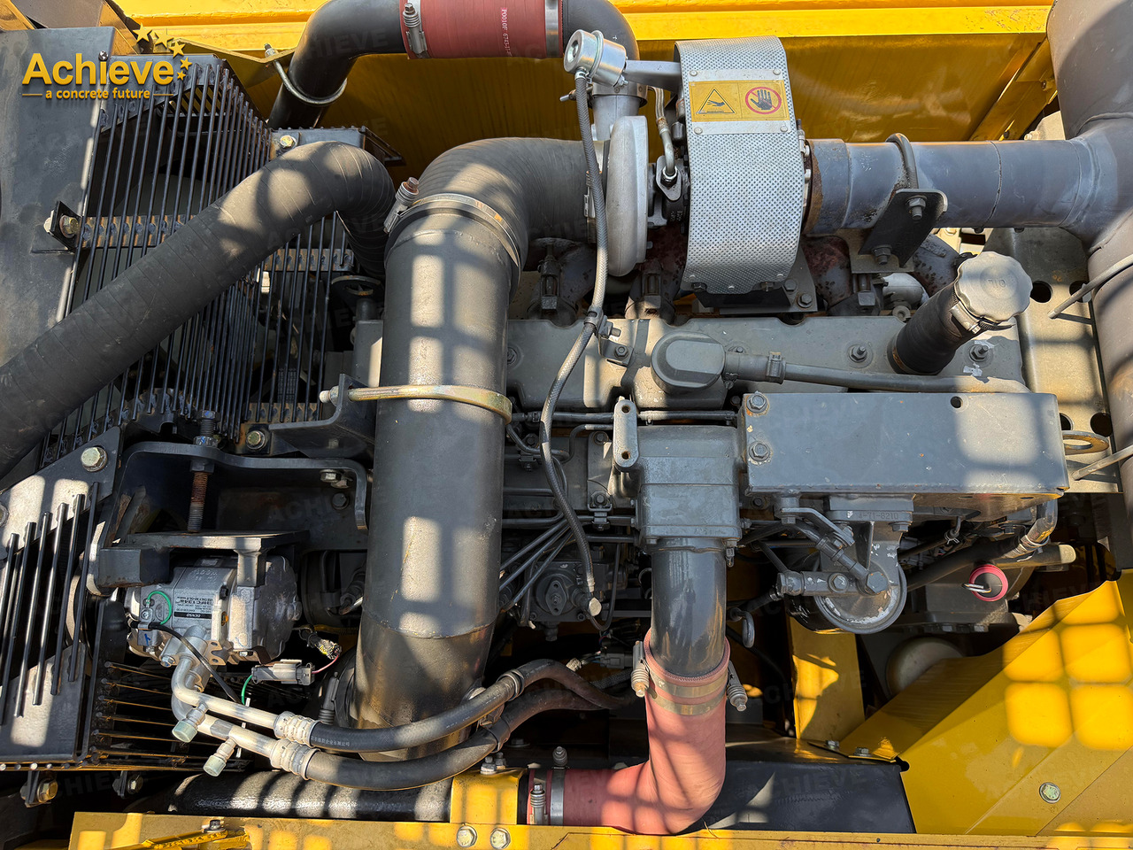 Багер гасеничар KOMATSU Remanufactured Komatsu PC360-7 excavator 1.6 m³  180/1900 kw/rpm  33000 kg  7380 mm  227 kN  Komatsu SAA6D114E  605 L【ACHIEVE】 TOP CONDITION!!!: слика 41