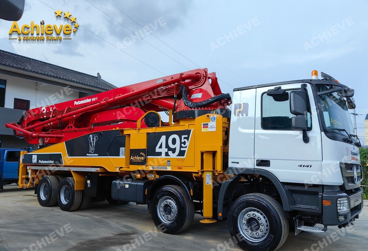 PUTZMEISTER Mercedes-Benz 4141 Putzmeister 49.5M 【ACHIEVE】TOP CONDITION!!! - Камион со бетонска пумпа: слика 5 PUTZMEISTER Mercedes-Benz 4141 Putzmeister 49.5M 【ACHIEVE】TOP CONDITION!!! - Камион со бетонска пумпа: слика 5
