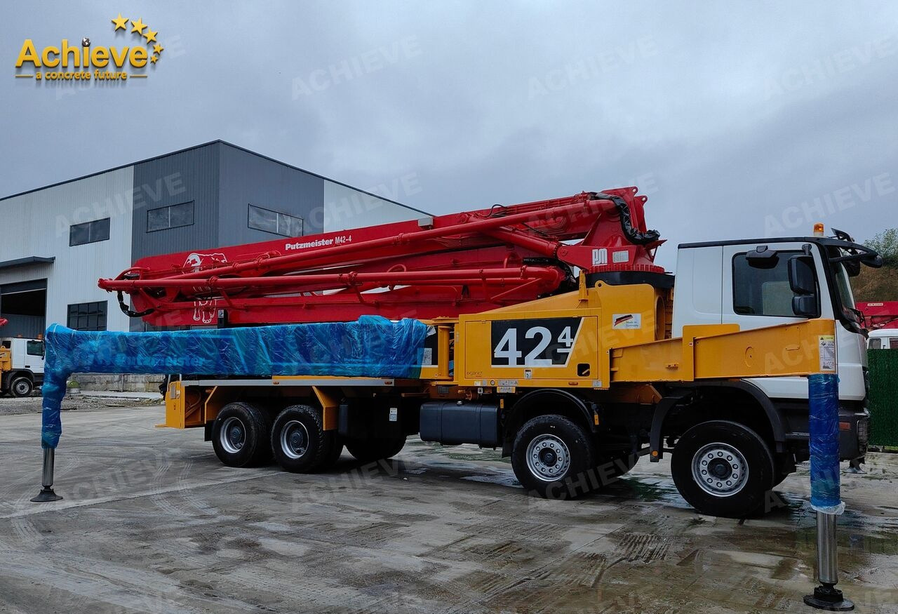 Лизинг на PUTZMEISTER Mercedes-Benz Actros 4141 concrete pumpM42-4R 170 m³【ACHIEVE】TOP CONDITION!!! PUTZMEISTER Mercedes-Benz Actros 4141 concrete pumpM42-4R 170 m³【ACHIEVE】TOP CONDITION!!!: слика 6