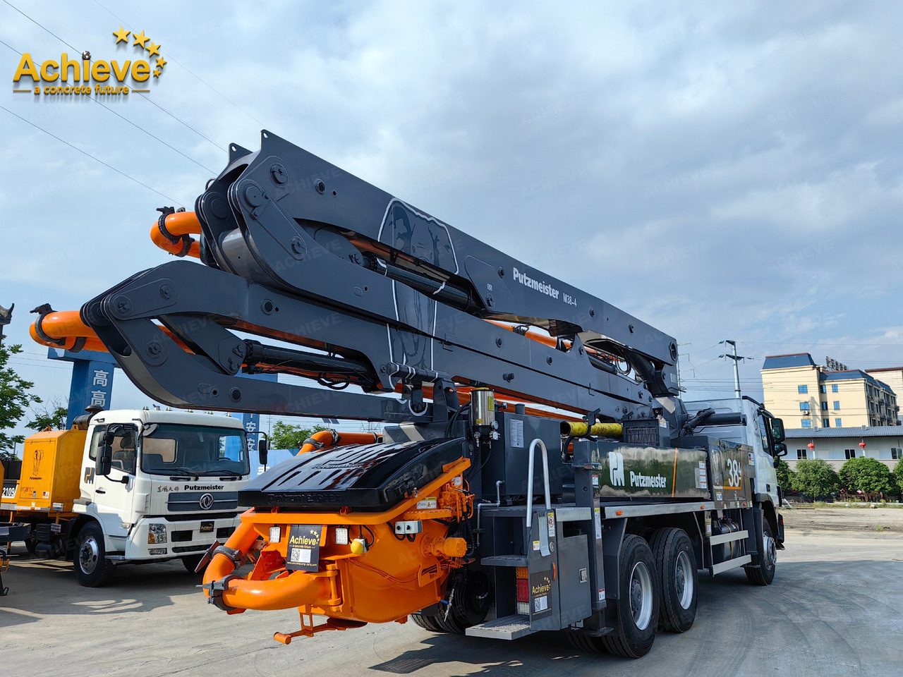 Камион со бетонска пумпа PUTZMEISTER PUTZMEISTER M38-4Z 2013 HOT SALE Mercedes-Benz【ACHIEVE】TOP CONDITION!!!: слика 8 Камион со бетонска пумпа PUTZMEISTER PUTZMEISTER M38-4Z 2013 HOT SALE Mercedes-Benz【ACHIEVE】TOP CONDITION!!!: слика 8