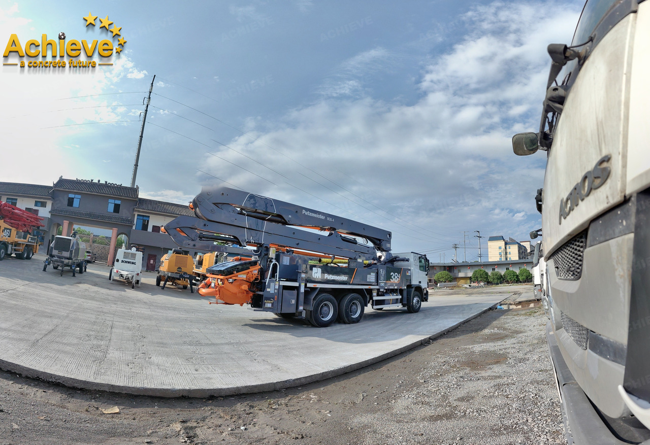 Камион со бетонска пумпа PUTZMEISTER PUTZMEISTER M38-4Z 2013 HOT SALE Mercedes-Benz【ACHIEVE】TOP CONDITION!!!: слика 16 Камион со бетонска пумпа PUTZMEISTER PUTZMEISTER M38-4Z 2013 HOT SALE Mercedes-Benz【ACHIEVE】TOP CONDITION!!!: слика 16