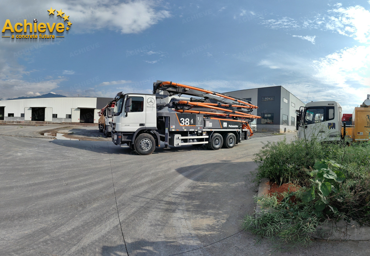 Камион со бетонска пумпа PUTZMEISTER PUTZMEISTER M38-4Z 2013 HOT SALE Mercedes-Benz【ACHIEVE】TOP CONDITION!!!: слика 13 Камион со бетонска пумпа PUTZMEISTER PUTZMEISTER M38-4Z 2013 HOT SALE Mercedes-Benz【ACHIEVE】TOP CONDITION!!!: слика 13