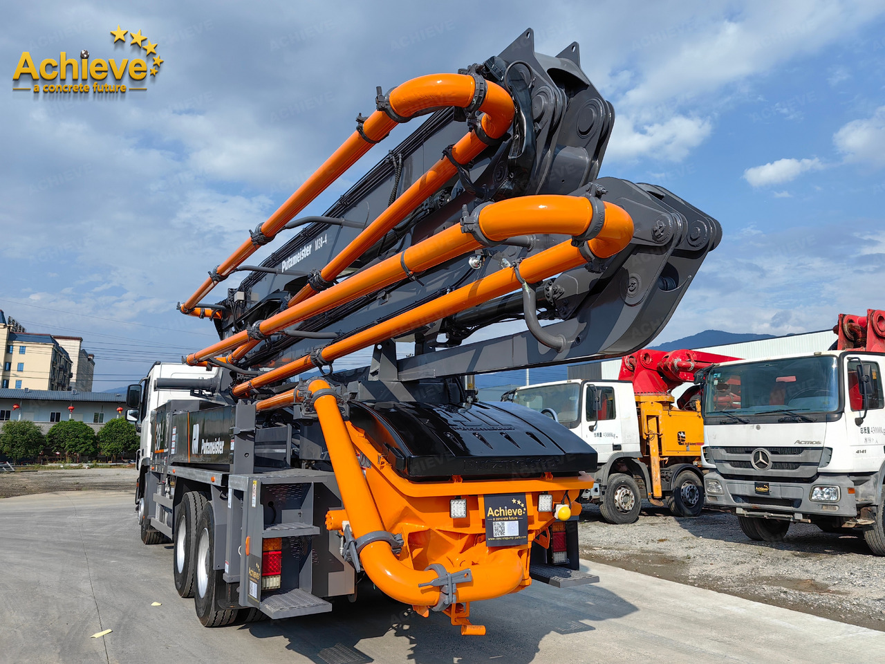 Камион со бетонска пумпа PUTZMEISTER PUTZMEISTER M38-4Z 2013 HOT SALE Mercedes-Benz【ACHIEVE】TOP CONDITION!!!: слика 6 Камион со бетонска пумпа PUTZMEISTER PUTZMEISTER M38-4Z 2013 HOT SALE Mercedes-Benz【ACHIEVE】TOP CONDITION!!!: слика 6