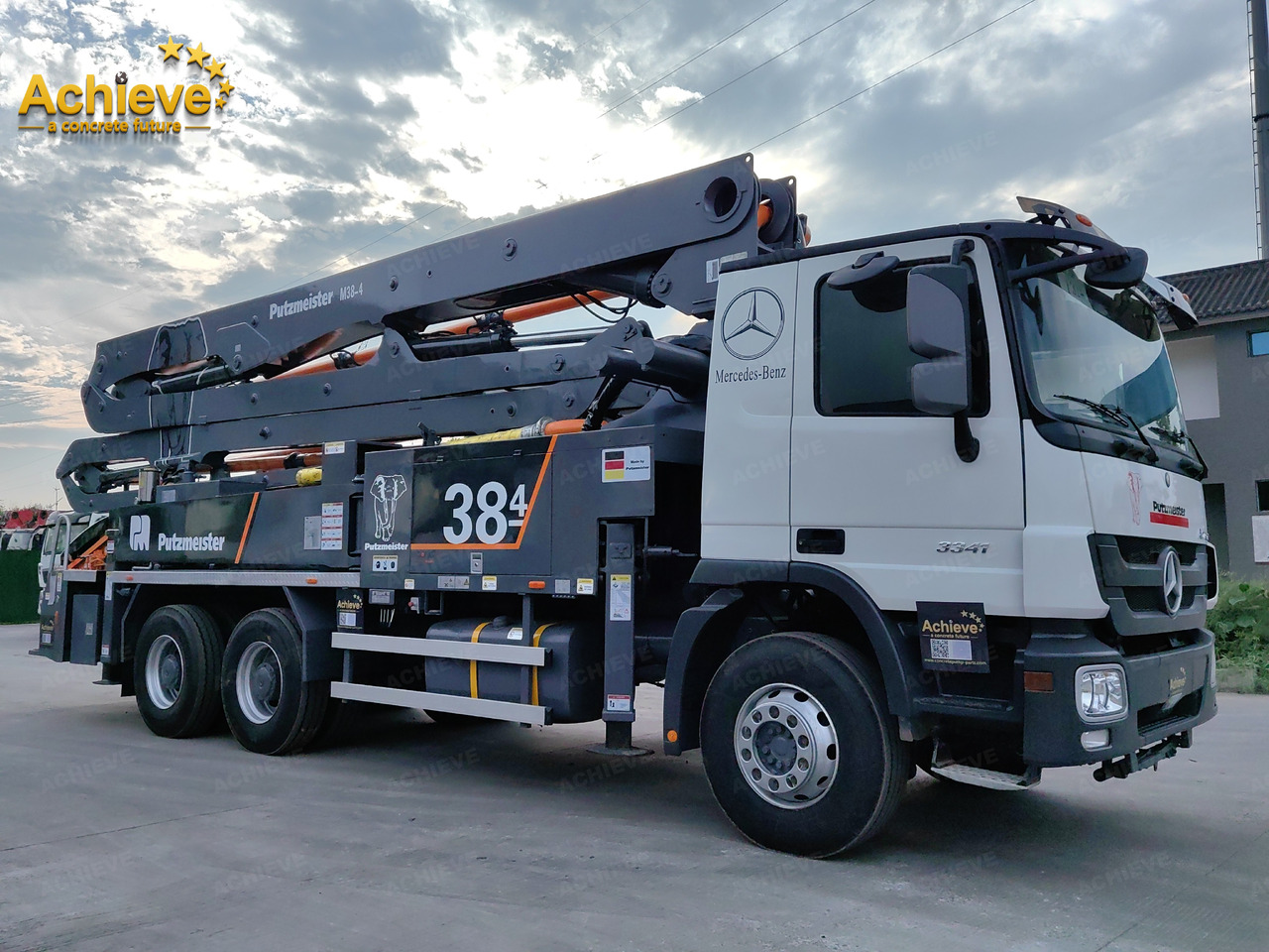 PUTZMEISTER PUTZMEISTER M38-4Z 2013 HOT SALE Mercedes-Benz【ACHIEVE】TOP CONDITION!!! - Камион со бетонска пумпа: слика 1 PUTZMEISTER PUTZMEISTER M38-4Z 2013 HOT SALE Mercedes-Benz【ACHIEVE】TOP CONDITION!!! - Камион со бетонска пумпа: слика 1