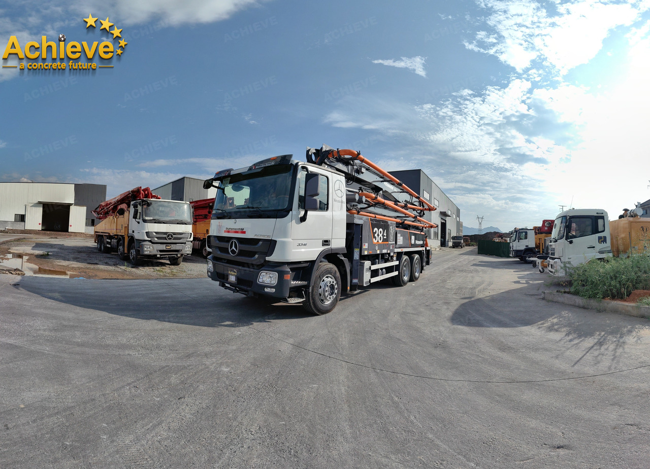 Камион со бетонска пумпа PUTZMEISTER PUTZMEISTER M38-4Z 2013 HOT SALE Mercedes-Benz【ACHIEVE】TOP CONDITION!!!: слика 14 Камион со бетонска пумпа PUTZMEISTER PUTZMEISTER M38-4Z 2013 HOT SALE Mercedes-Benz【ACHIEVE】TOP CONDITION!!!: слика 14