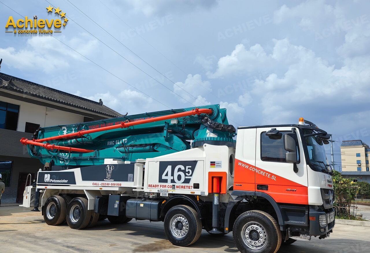 Putzmeister Compact Truck-Mounted Concrete Pump M46-5 【ACHIEVE】TOP CONDITION!!! - Камион со бетонска пумпа: слика 1 Putzmeister Compact Truck-Mounted Concrete Pump M46-5 【ACHIEVE】TOP CONDITION!!! - Камион со бетонска пумпа: слика 1