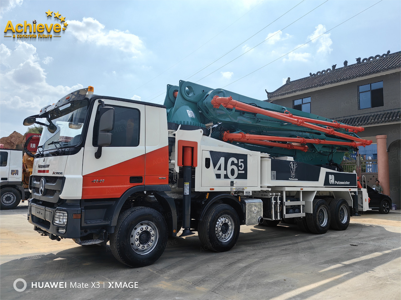 Putzmeister Compact Truck-Mounted Concrete Pump M46-5 【ACHIEVE】TOP CONDITION!!! - Камион со бетонска пумпа: слика 1 Putzmeister Compact Truck-Mounted Concrete Pump M46-5 【ACHIEVE】TOP CONDITION!!! - Камион со бетонска пумпа: слика 1