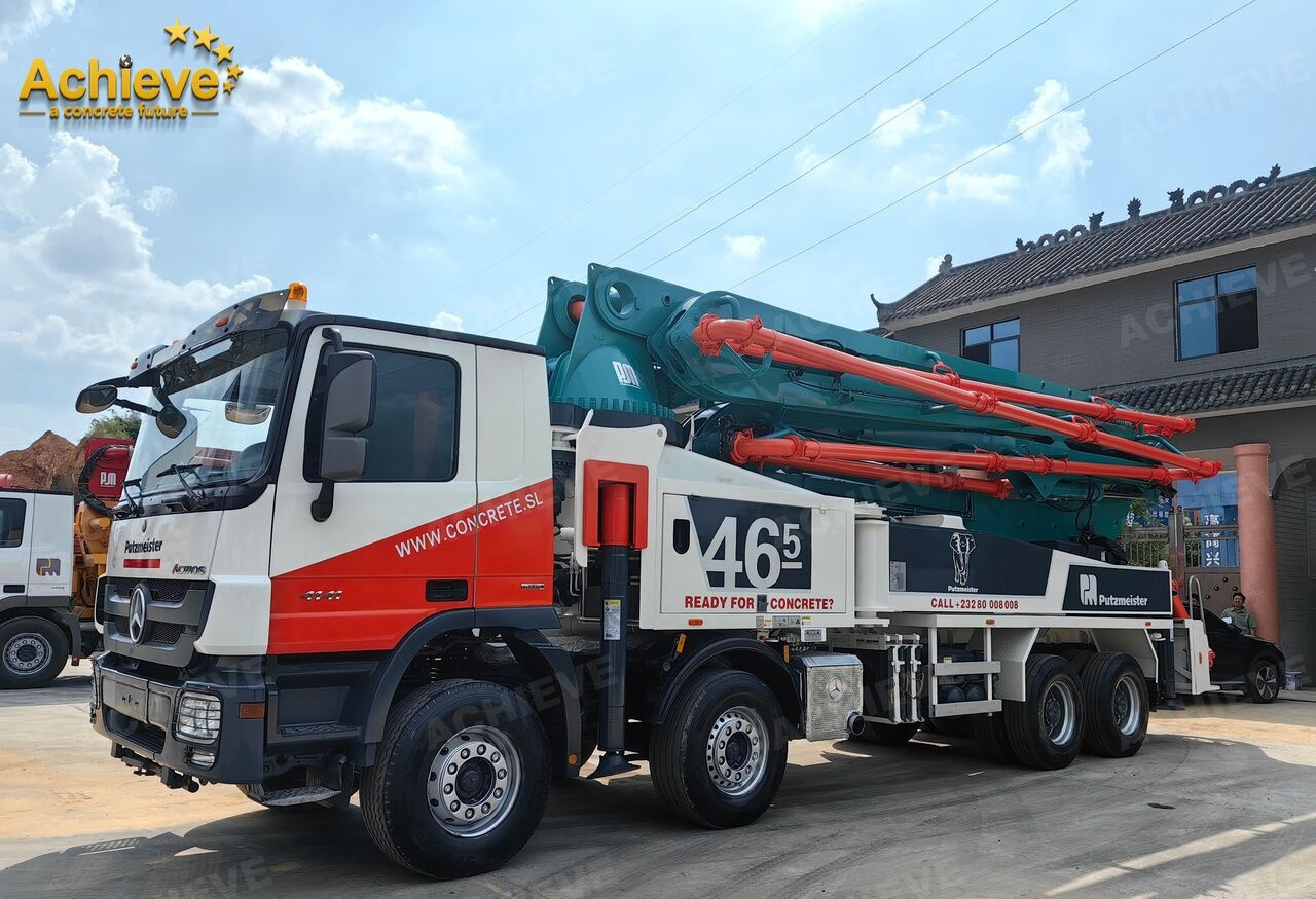 Putzmeister Compact Truck-Mounted Concrete Pump M46-5 【ACHIEVE】TOP CONDITION!!! - Камион со бетонска пумпа: слика 2 Putzmeister Compact Truck-Mounted Concrete Pump M46-5 【ACHIEVE】TOP CONDITION!!! - Камион со бетонска пумпа: слика 2