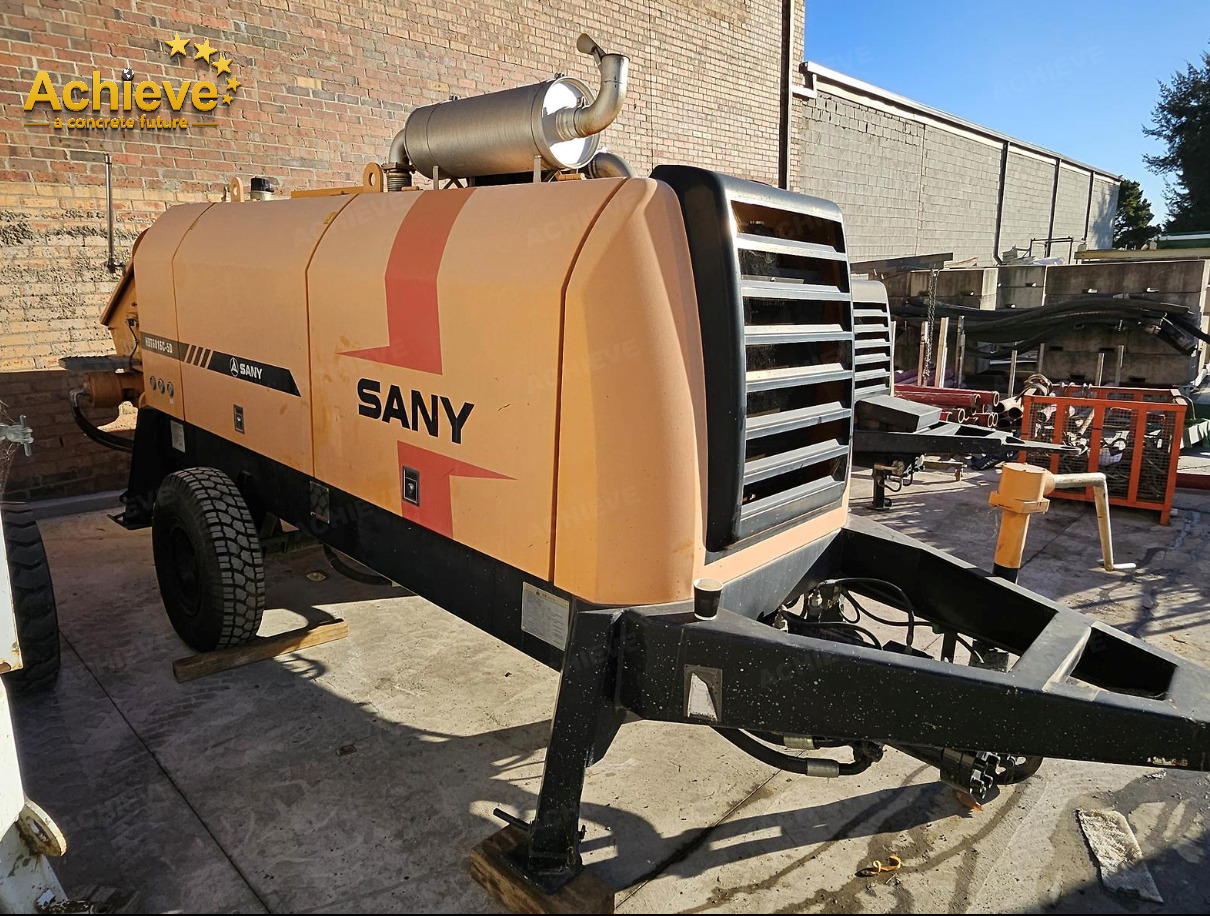 SANY 【ACHIEVE】TOP CONDITION!!! demo new low hours Sany Concrete Trailer Pump 2015 HBT6016C-5D - Стационарна бетонска пумпа: слика 3 SANY 【ACHIEVE】TOP CONDITION!!! demo new low hours Sany Concrete Trailer Pump 2015 HBT6016C-5D - Стационарна бетонска пумпа: слика 3