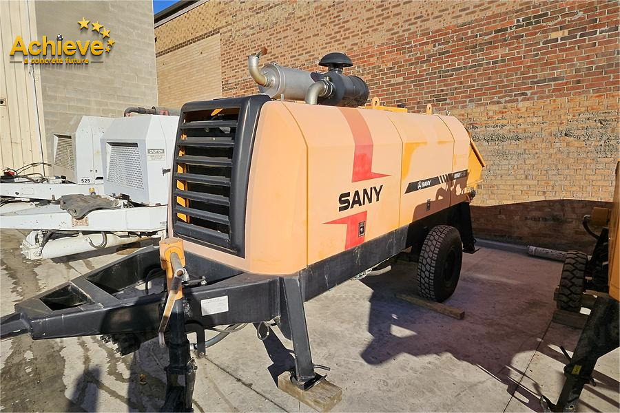 SANY 【ACHIEVE】TOP CONDITION!!! demo new low hours Sany Concrete Trailer Pump 2015 HBT6016C-5D - Стационарна бетонска пумпа: слика 2 SANY 【ACHIEVE】TOP CONDITION!!! demo new low hours Sany Concrete Trailer Pump 2015 HBT6016C-5D - Стационарна бетонска пумпа: слика 2