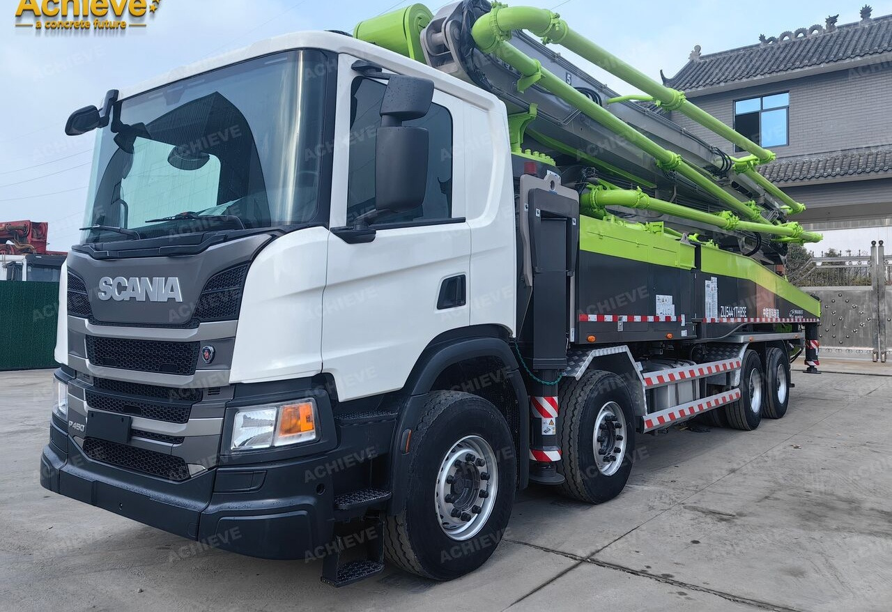 ZOOMLION ZOOMLION 2019 ZOOMLION 56X-6RZ 56M Scania P450 8x4【ACHIEVE】TOP CONDITION!!! - Камион со бетонска пумпа: слика 2 ZOOMLION ZOOMLION 2019 ZOOMLION 56X-6RZ 56M Scania P450 8x4【ACHIEVE】TOP CONDITION!!! - Камион со бетонска пумпа: слика 2