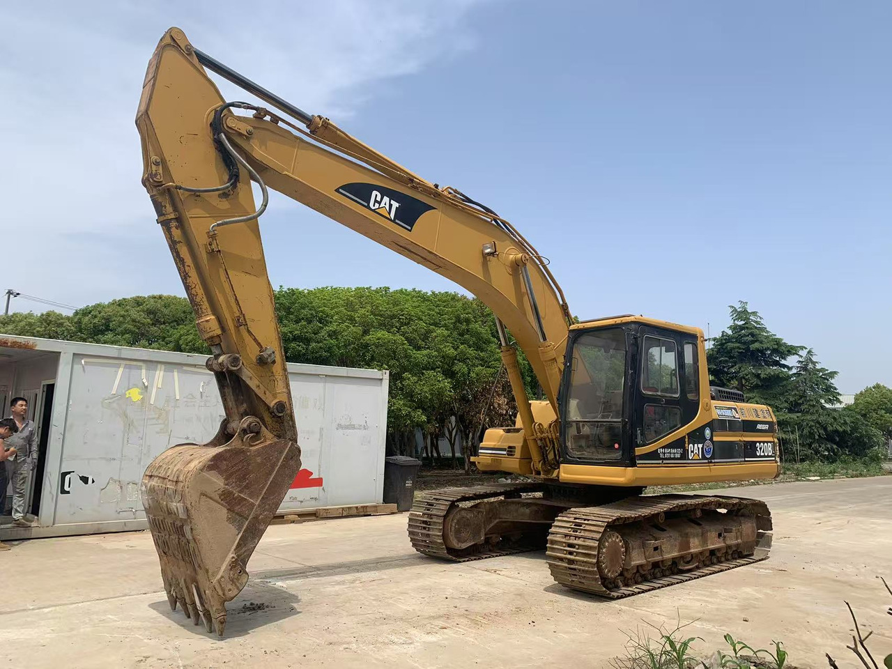 CATERPILLAR 320BL Used Excavator with Original Color - Багер гасеничар: слика 1 CATERPILLAR 320BL Used Excavator with Original Color - Багер гасеничар: слика 1