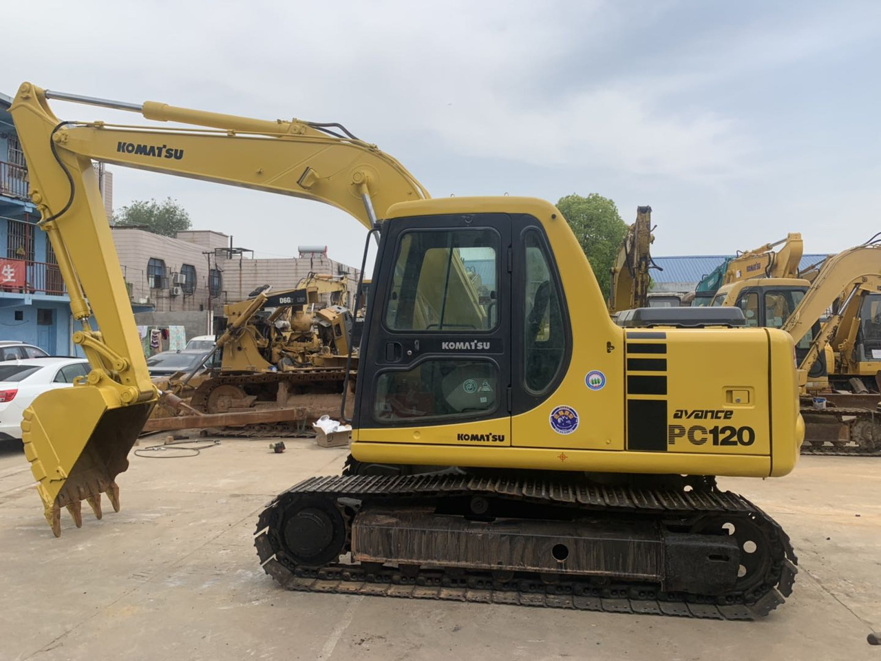 Komatsu PC120 Secondhand Excavator Good Price on Sale - Багер гасеничар: слика 1 Komatsu PC120 Secondhand Excavator Good Price on Sale - Багер гасеничар: слика 1