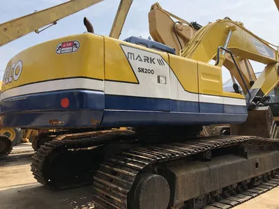 Used Mitsubishi Kobelco Sk200-3 20t Crawler Excavator - Багер гасеничар: слика 1 Used Mitsubishi Kobelco Sk200-3 20t Crawler Excavator - Багер гасеничар: слика 1