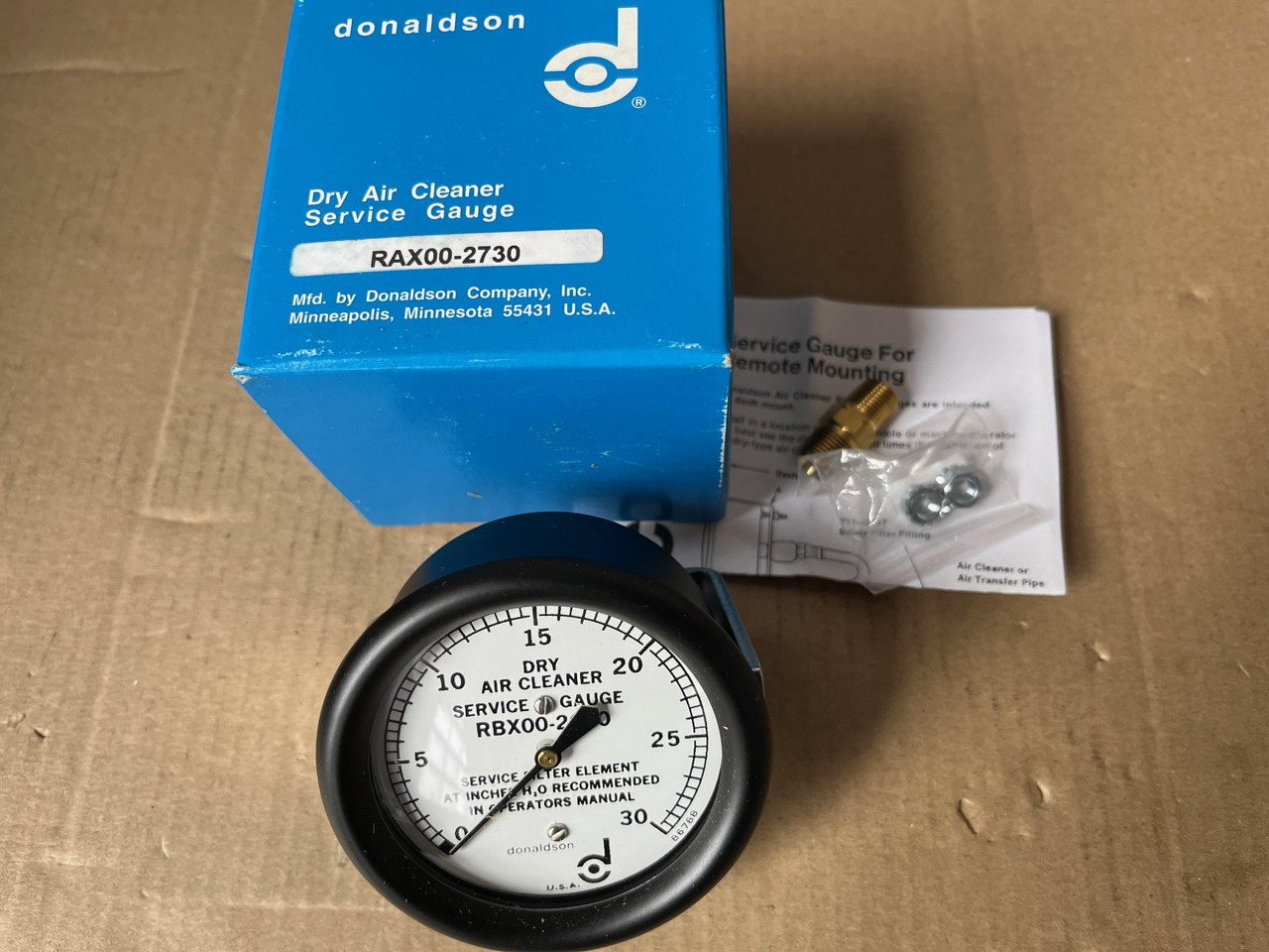 Donaldson RAX00-2730 Indicator - Резервни делови за Градежна машина: слика 1 Donaldson RAX00-2730 Indicator - Резервни делови за Градежна машина: слика 1