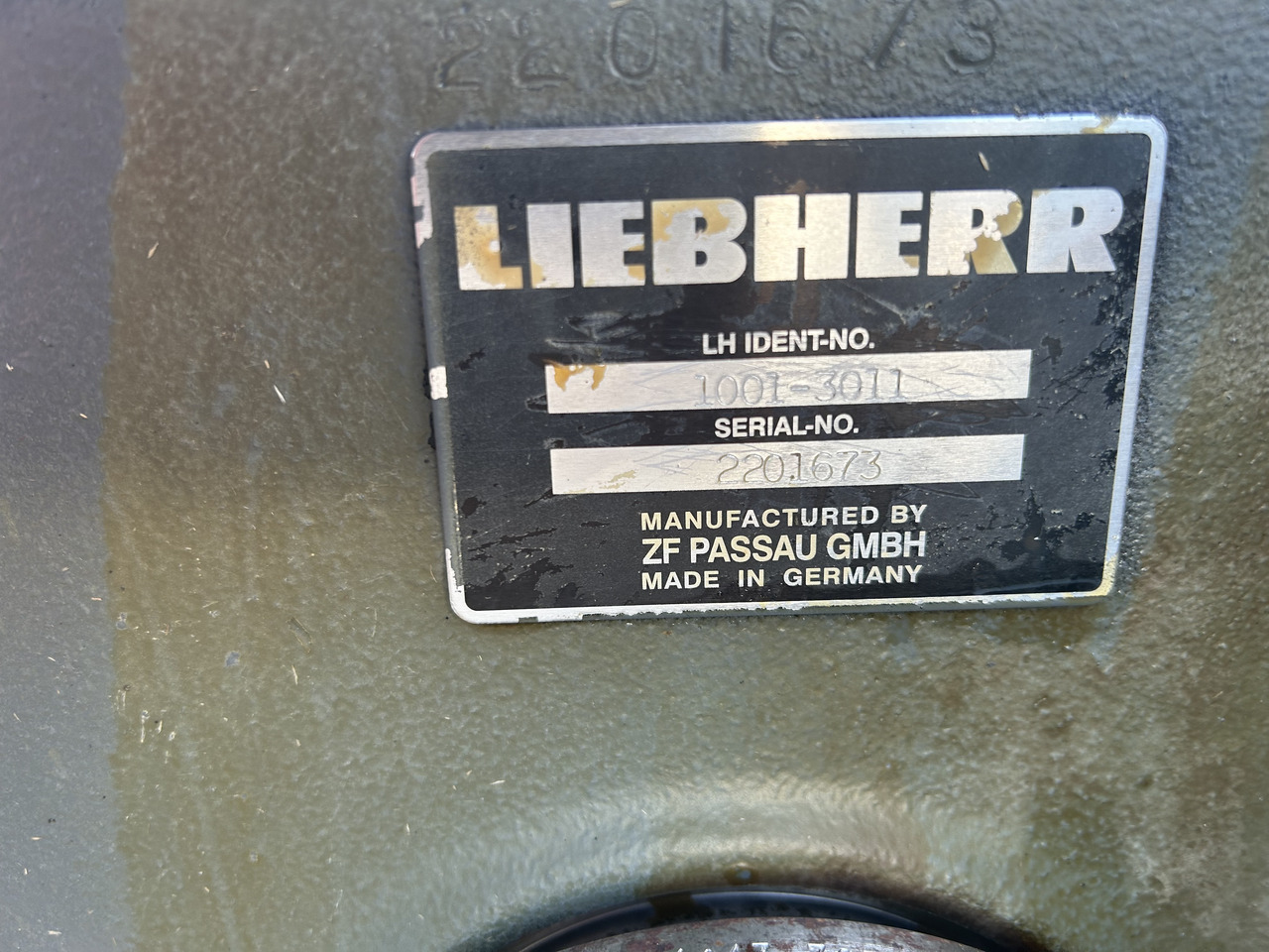 LIEBHERR A314 - Менувач за Багер: слика 4 LIEBHERR A314 - Менувач за Багер: слика 4