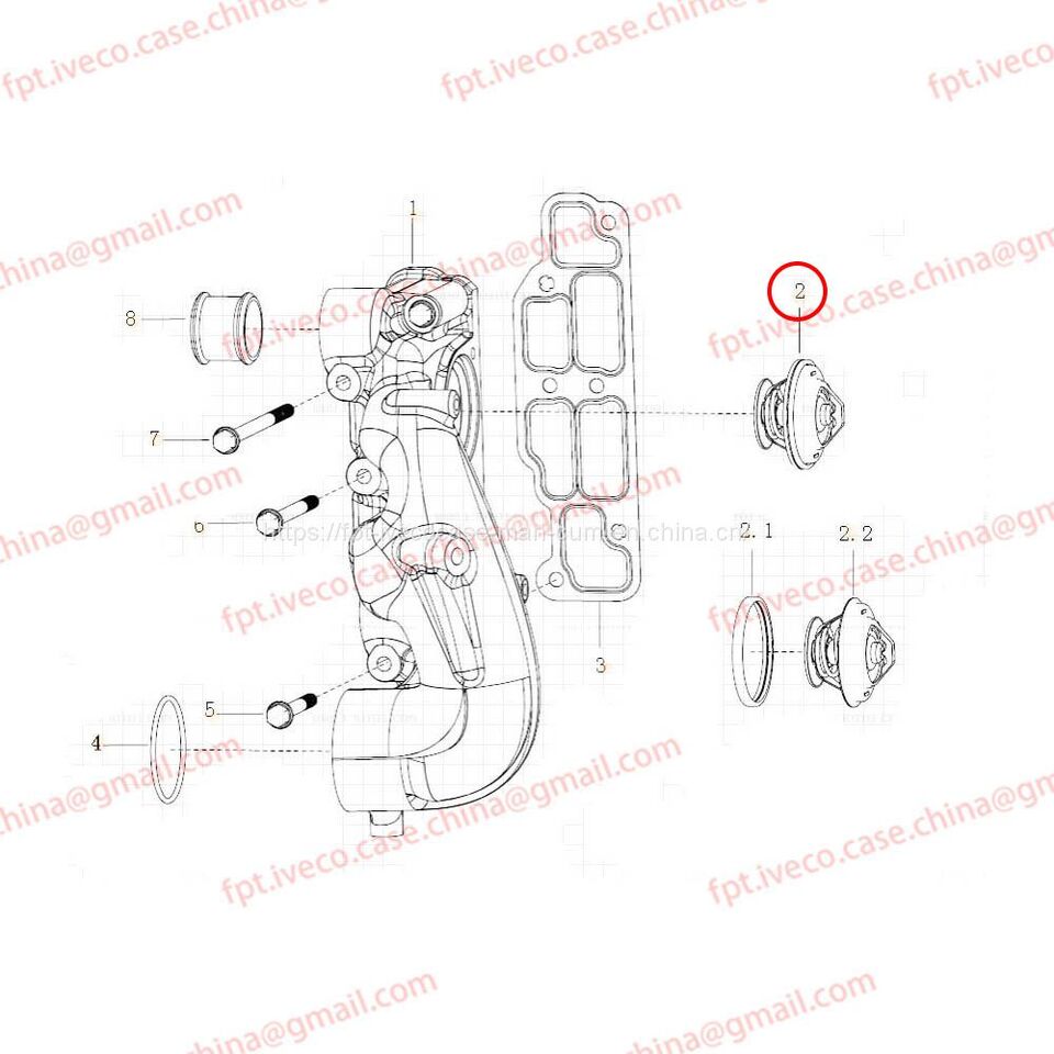 MAN D2066 Thermostat 83 ℃ ~ 95 ℃ 06402-6005 - Термостат: слика 4 MAN D2066 Thermostat 83 ℃ ~ 95 ℃ 06402-6005 - Термостат: слика 4