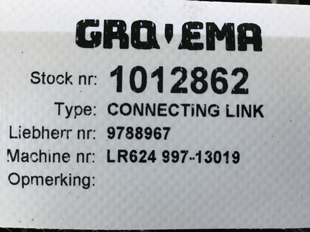 Liebherr Connecting Link - Брза спојка: слика 4 Liebherr Connecting Link - Брза спојка: слика 4