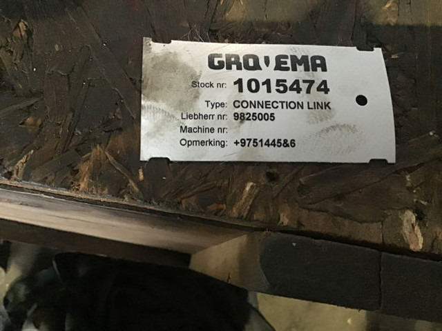 Liebherr Connection Link - Брза спојка: слика 1 Liebherr Connection Link - Брза спојка: слика 1