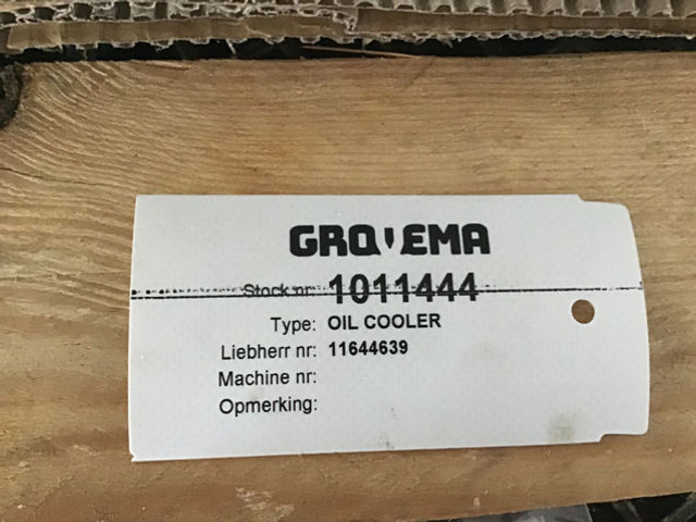 Нов Ладилник за масло Liebherr Oilcooler: слика 18 Нов Ладилник за масло Liebherr Oilcooler: слика 18