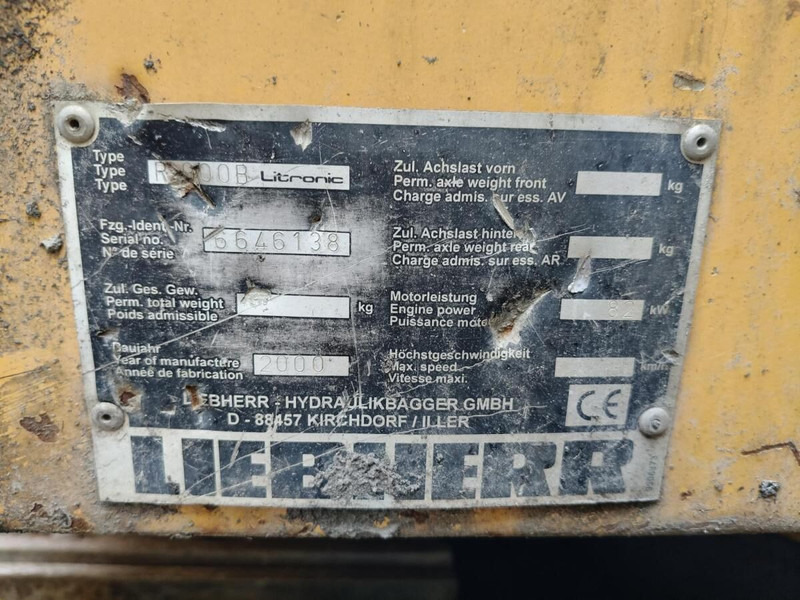 Liebherr R900B Li - Багер гасеничар: слика 4 Liebherr R900B Li - Багер гасеничар: слика 4