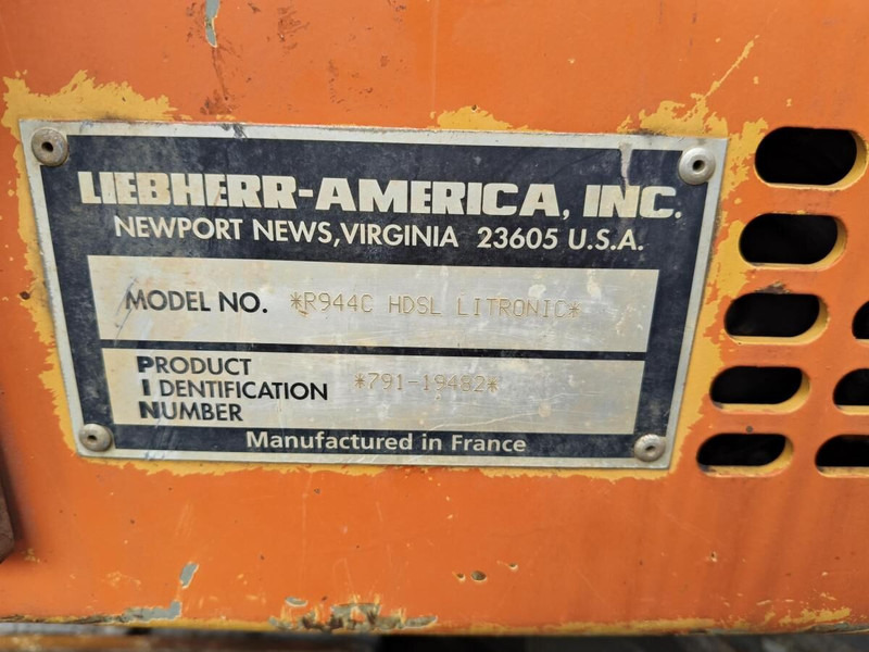 Liebherr R944C EW Litronic - Багер гасеничар: слика 3 Liebherr R944C EW Litronic - Багер гасеничар: слика 3