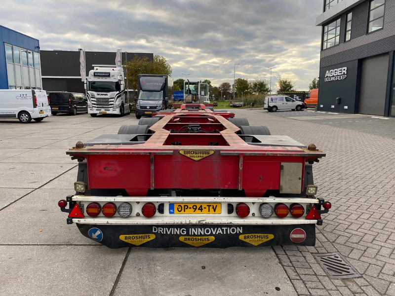 Broshuis 2 Connect 5 AKCC / 5 Axles / 3x Steering / 3x Lift Axle - Транспортер на контејнер/ Полуприколка со променливо тело: слика 2 Broshuis 2 Connect 5 AKCC / 5 Axles / 3x Steering / 3x Lift Axle - Транспортер на контејнер/ Полуприколка со променливо тело: слика 2