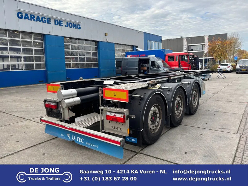 D-Tec CC-20-3-T / 20 FT ADR Tank Chassis / SAF Disc - Транспортер на контејнер/ Полуприколка со променливо тело: слика 1 D-Tec CC-20-3-T / 20 FT ADR Tank Chassis / SAF Disc - Транспортер на контејнер/ Полуприколка со променливо тело: слика 1