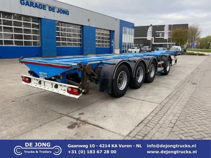 D-Tec CT-43-04D VCC-05 Combitrailer / 4 Axles / 1x Lift Axle - Транспортер на контејнер/ Полуприколка со променливо тело: слика 1 D-Tec CT-43-04D VCC-05 Combitrailer / 4 Axles / 1x Lift Axle - Транспортер на контејнер/ Полуприколка со променливо тело: слика 1