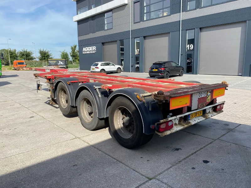 D-Tec FT-43-03V / Flexitrailer / 3x Extendable / SAF / 1x Lift Axle - Транспортер на контејнер/ Полуприколка со променливо тело: слика 3 D-Tec FT-43-03V / Flexitrailer / 3x Extendable / SAF / 1x Lift Axle - Транспортер на контејнер/ Полуприколка со променливо тело: слика 3